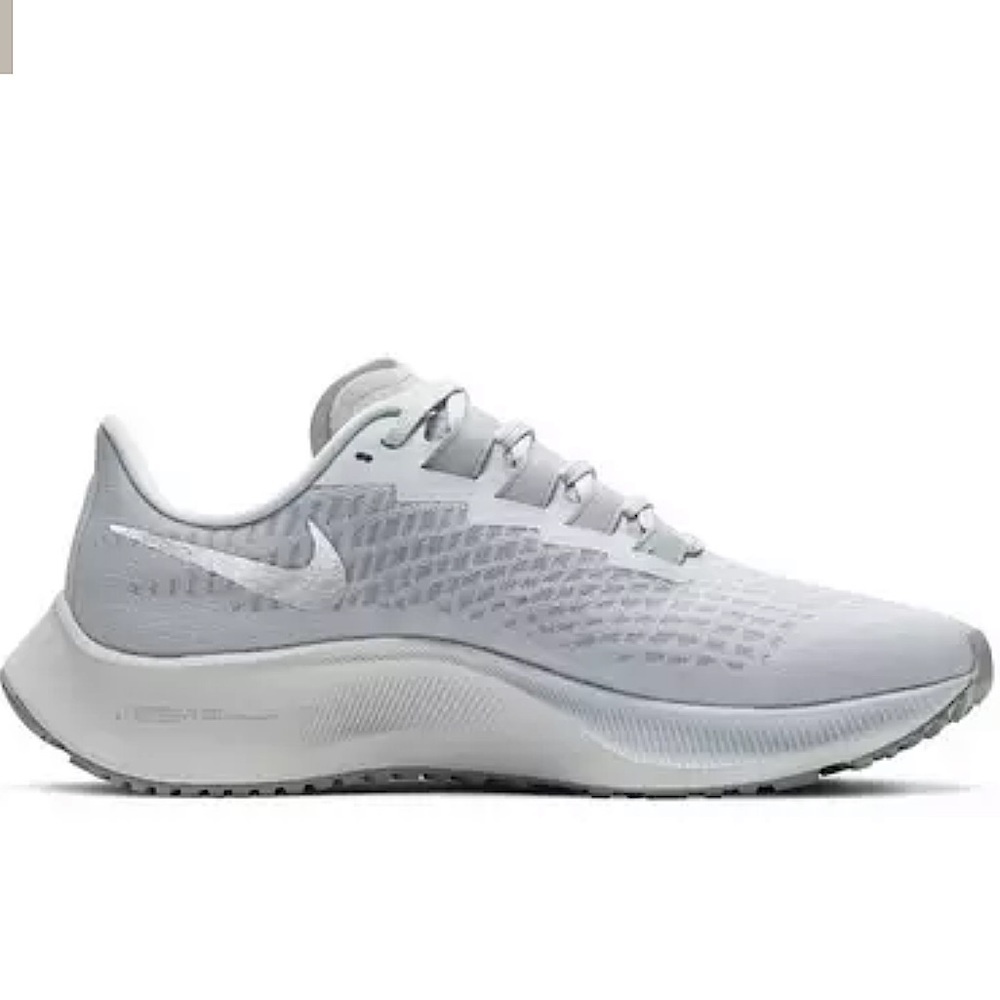NIKE Womens Air Zoom Pegasus 37 "Platinum" Running Shoe - Picture 2 of 16
